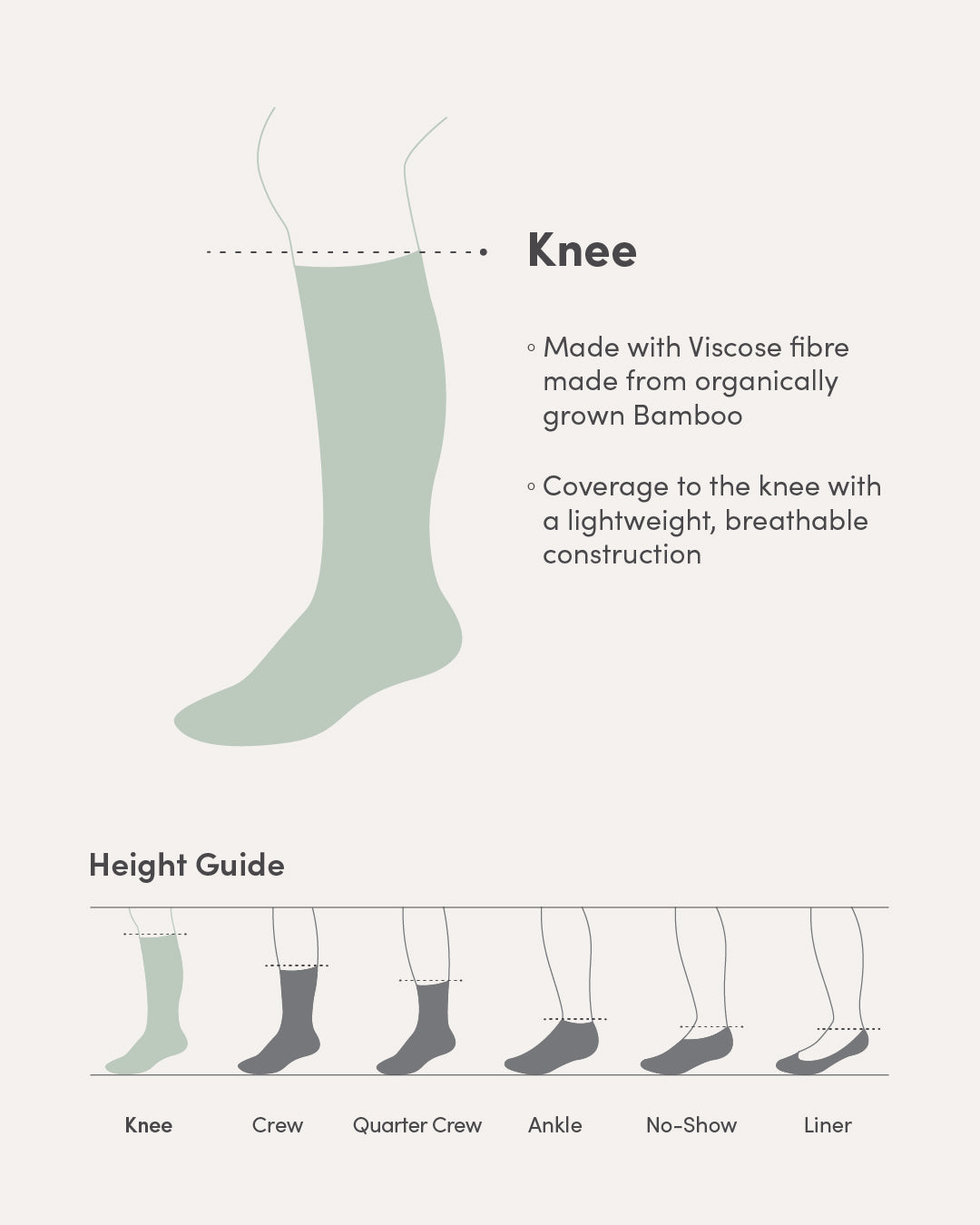 Everyday Knee High Socks - Black