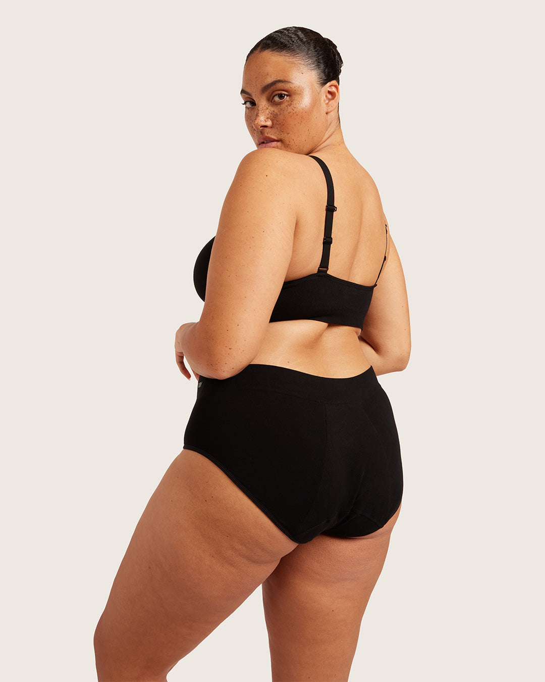 Period & Leak Proof - Full Briefs - Moderate - Heavy - Black