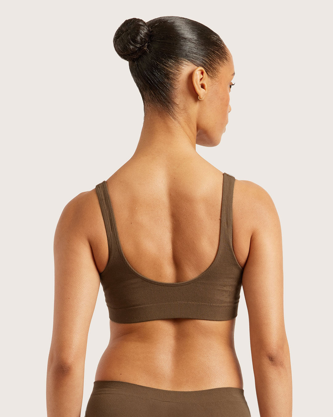 Seamfree Crop Bra - Clove