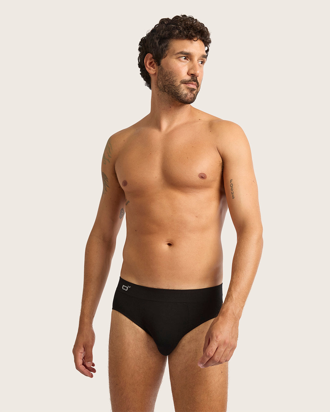 Men's Seamfree Briefs - Black