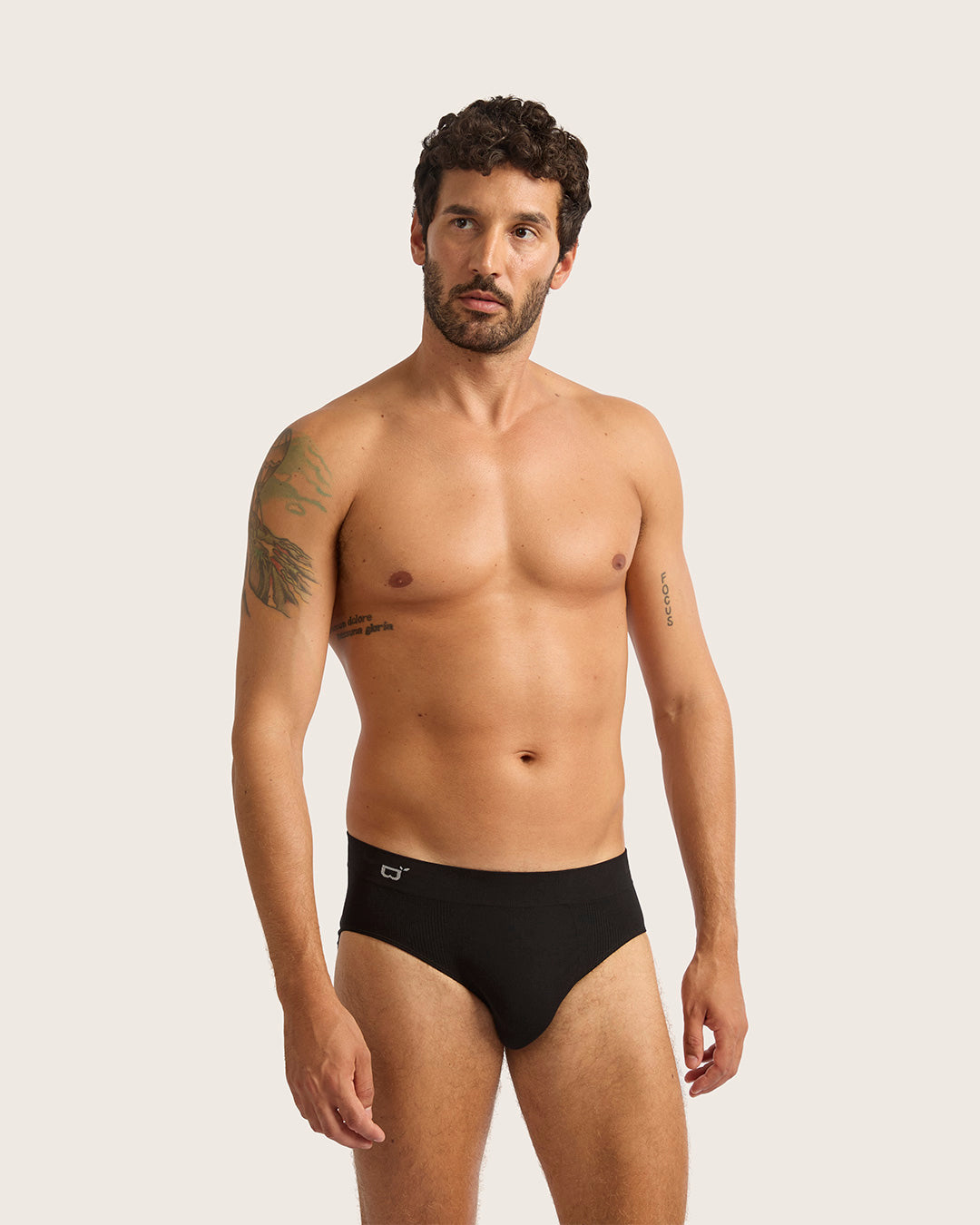 Men's Seamfree Briefs - Black