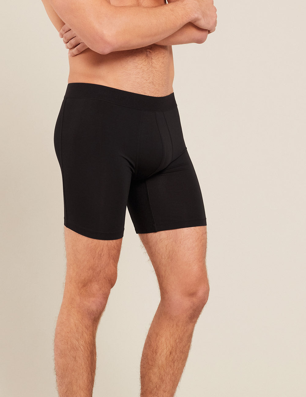 Men's Everyday Mid-Length Boxer Briefs - Black