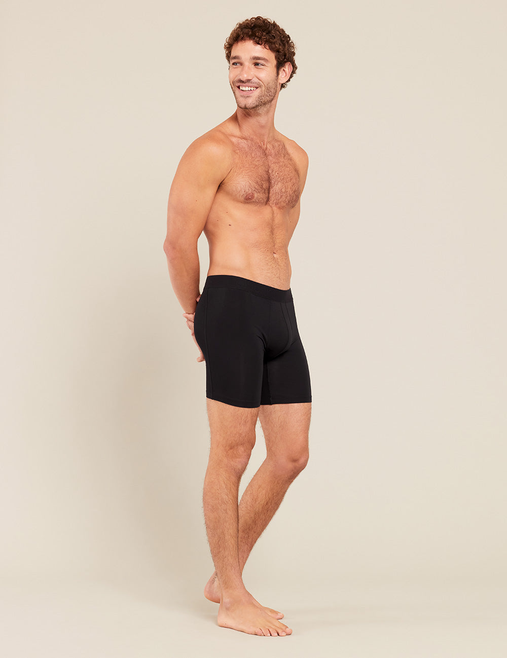 Men's Everyday Mid-Length Boxer Briefs - Black