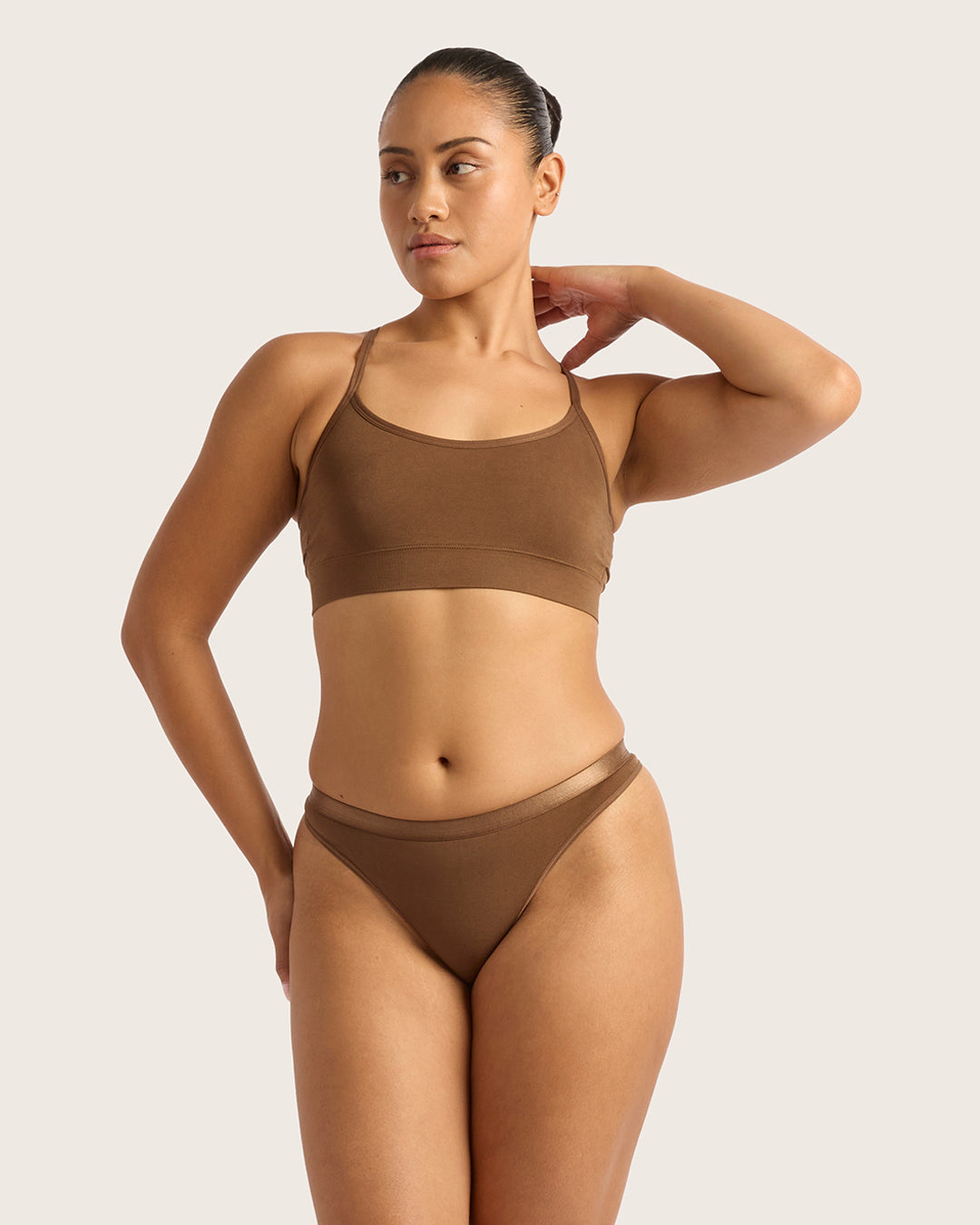 LYOLYTE Racerback Bralette - Clove