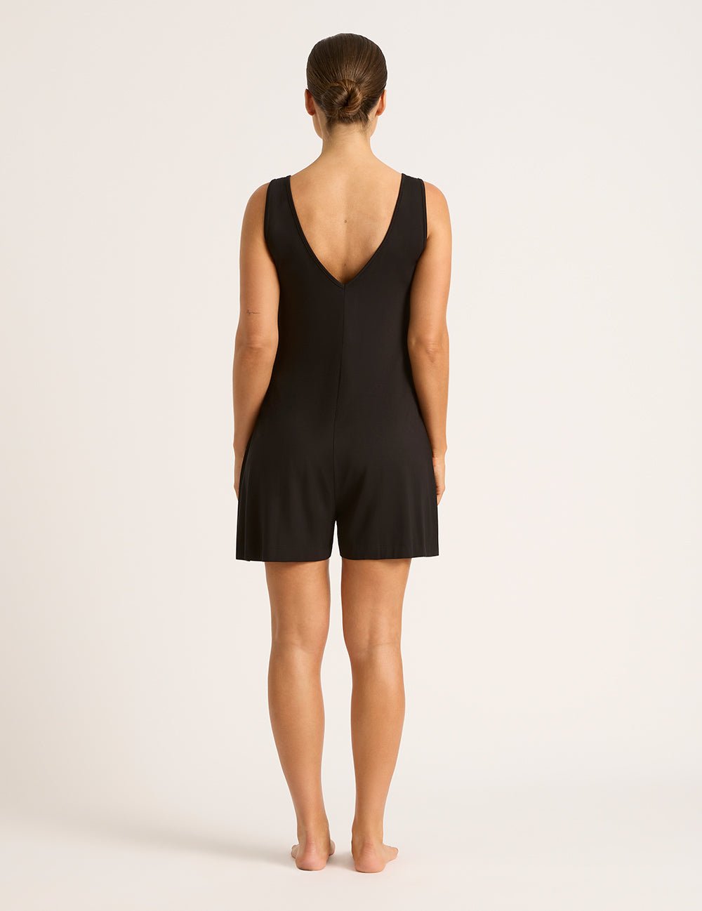 Short Romper - Black