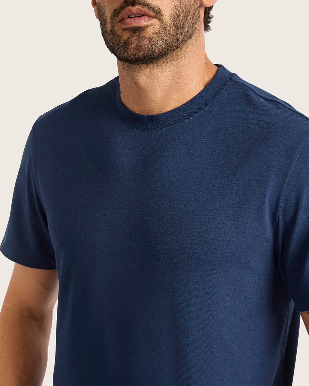 Men's Classic Crew Neck T-Shirt - Navy