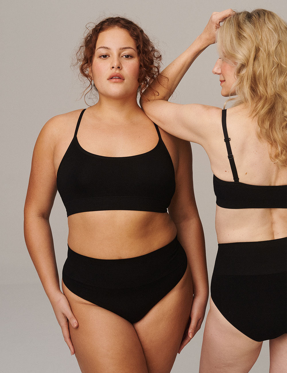 Shaper High Cut Full Briefs - Shell