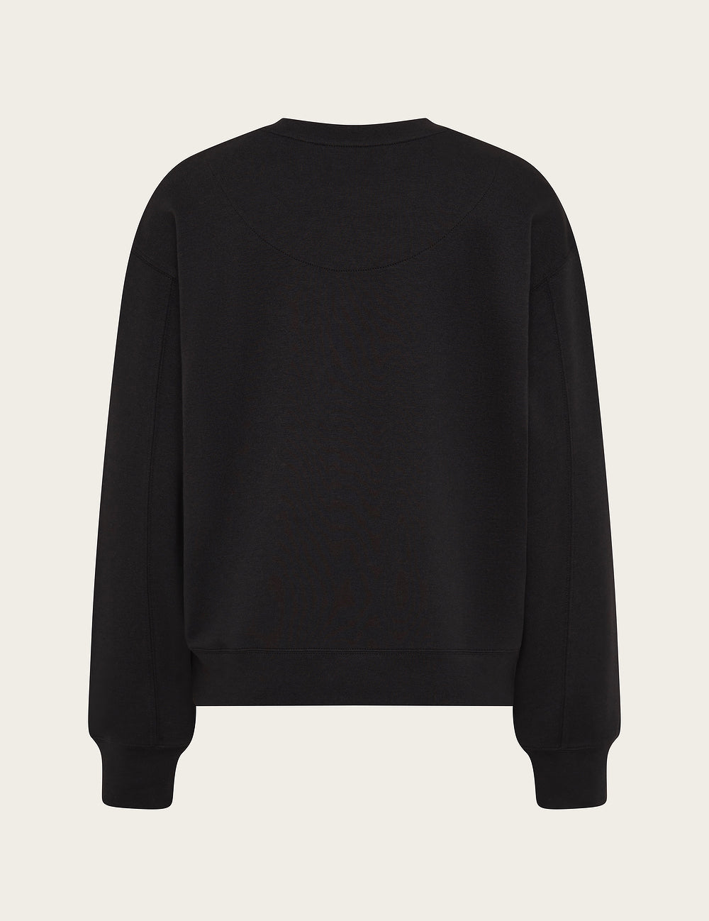 Women's Crew Neck Sweater - Black