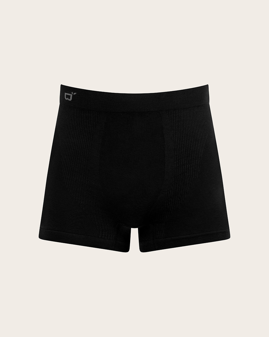 Men's Seamfree Boxer Briefs - Black