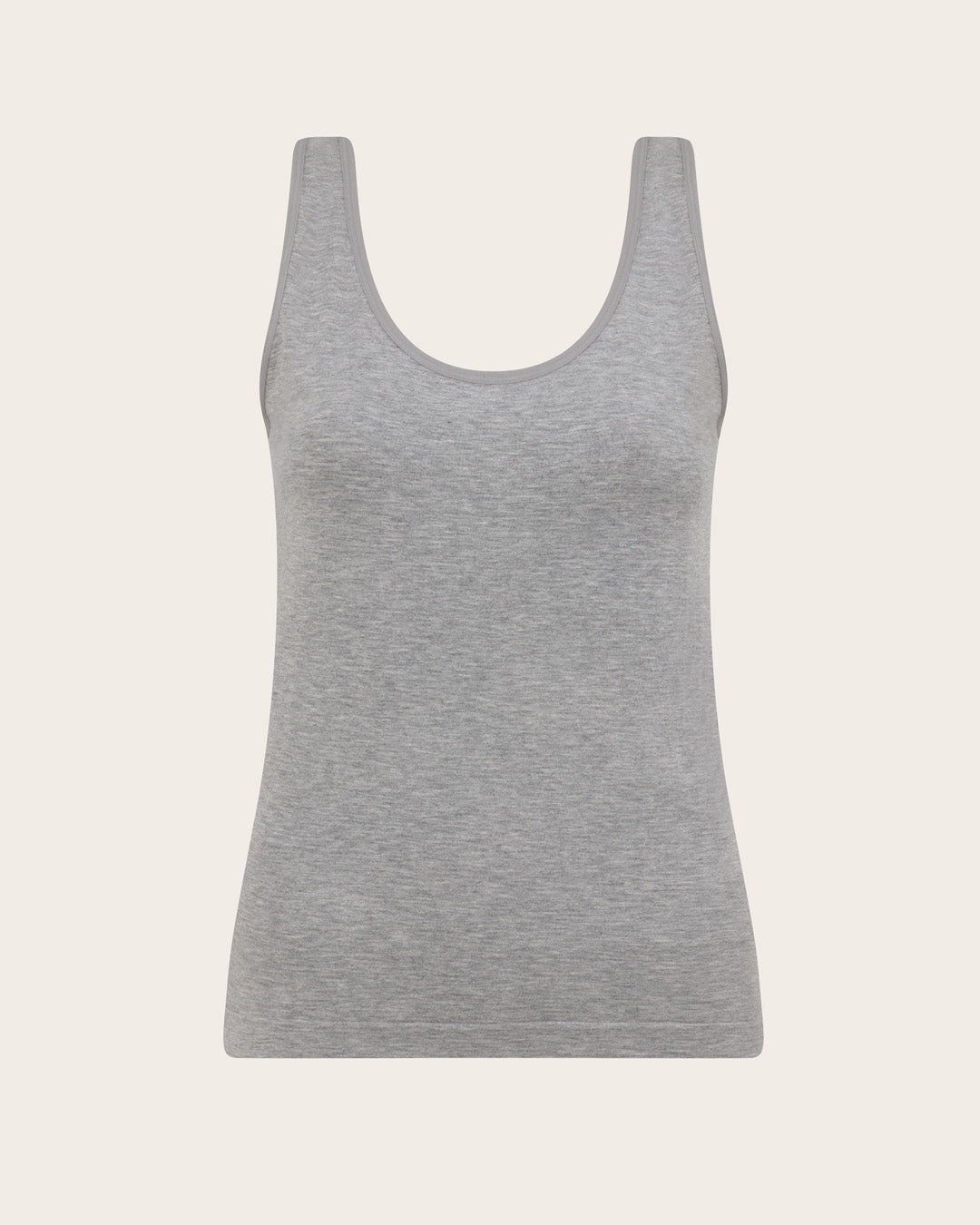 Base Layer Tank Top - Light Grey Marl