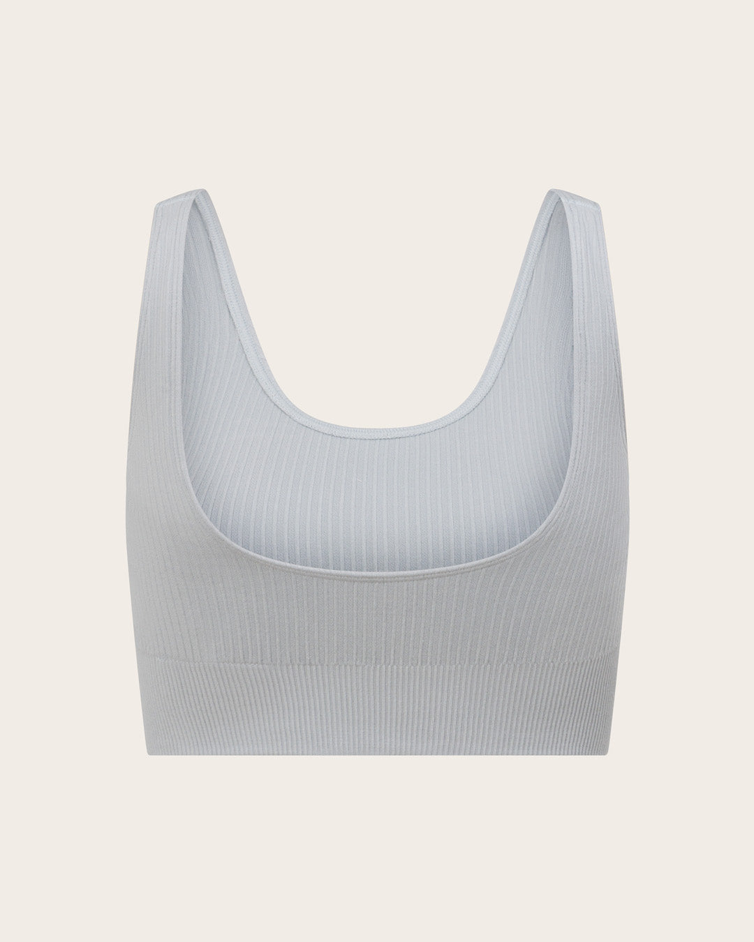 Ribbed Seamfree Crop-Dove