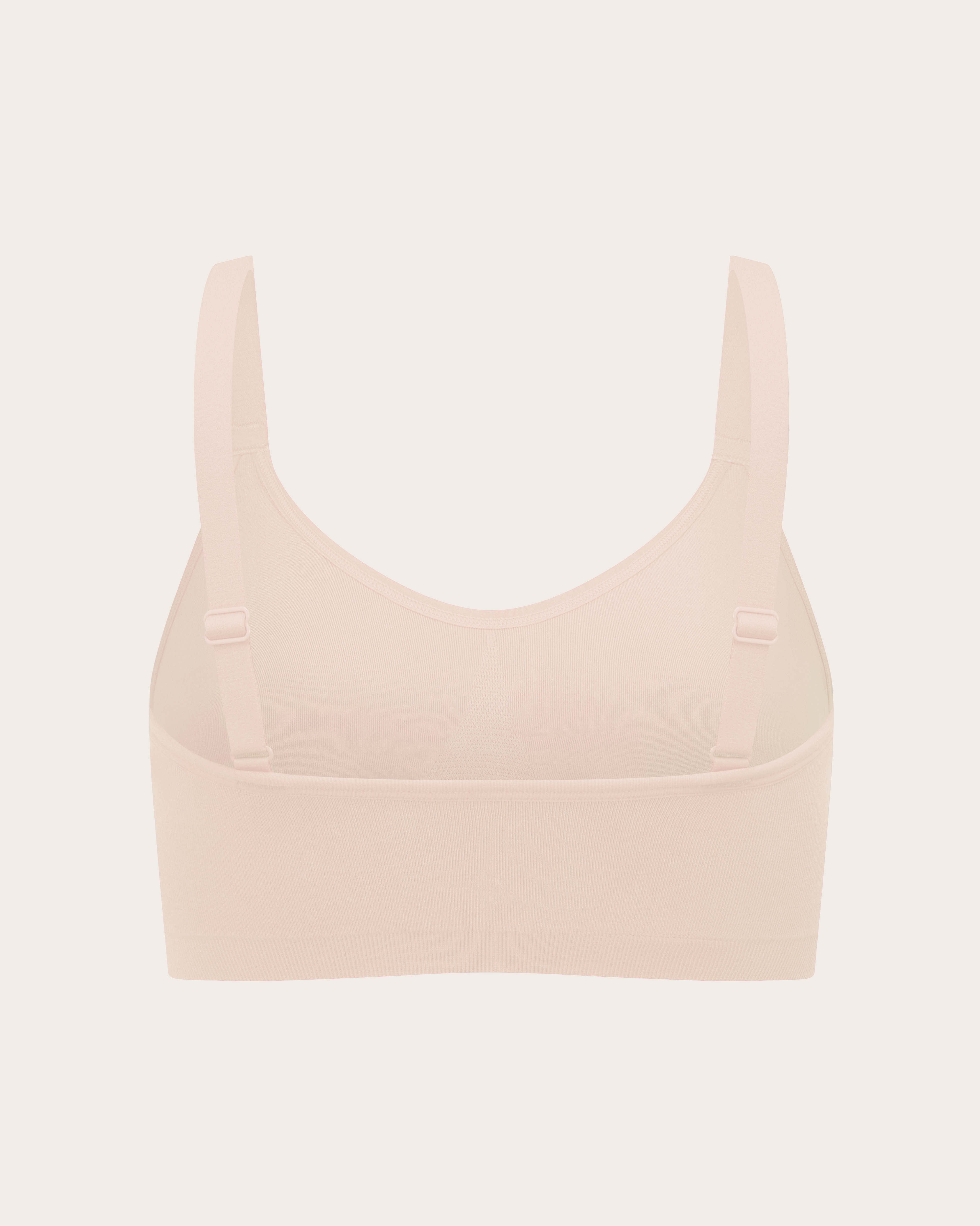 Full Bust Wireless Bra - Shell