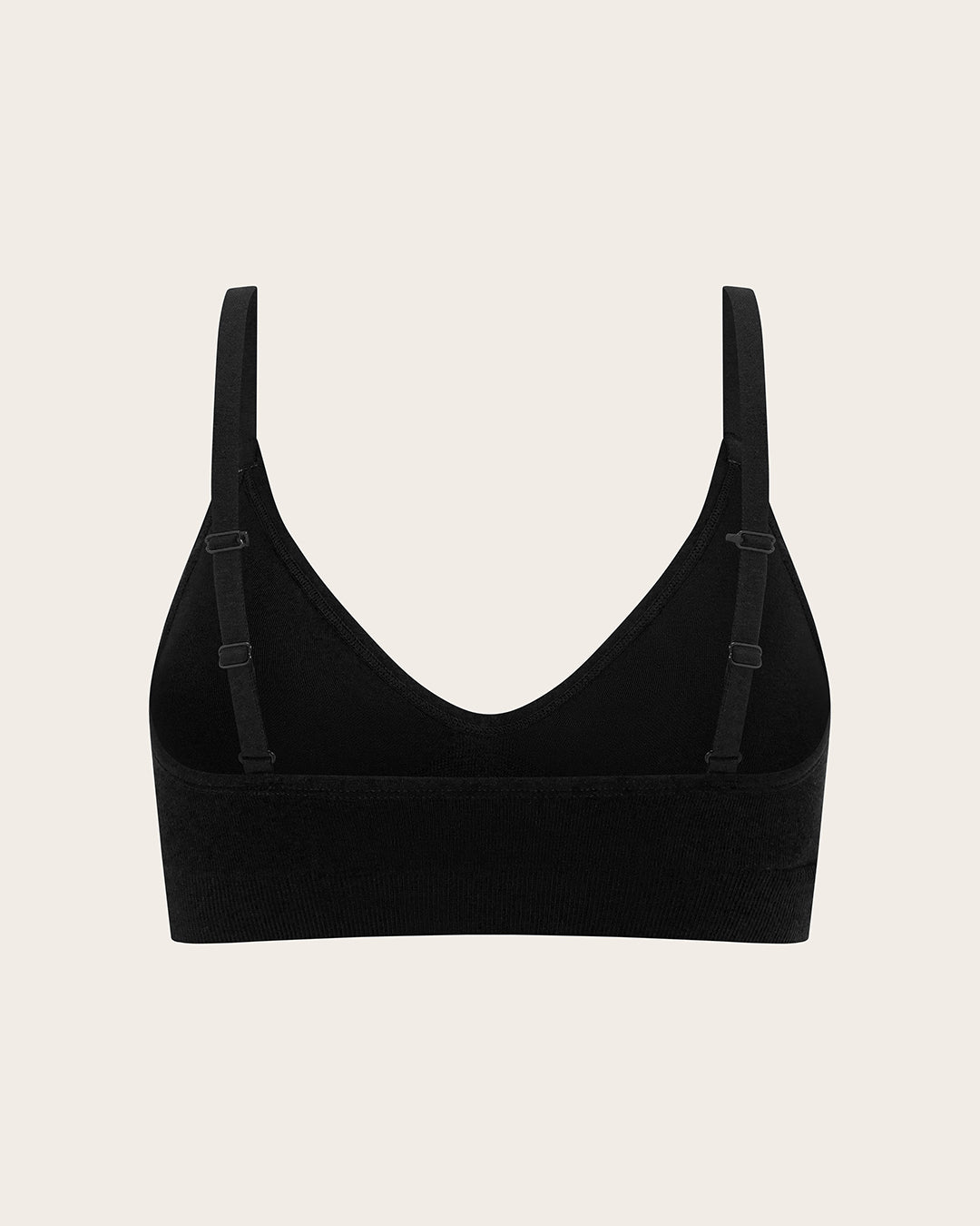 Wireless T-Shirt Bra - Black