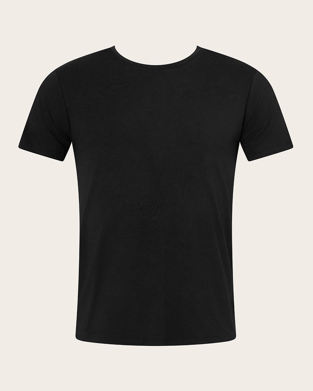 Men's Base Layer Crew Neck T-Shirt - Black