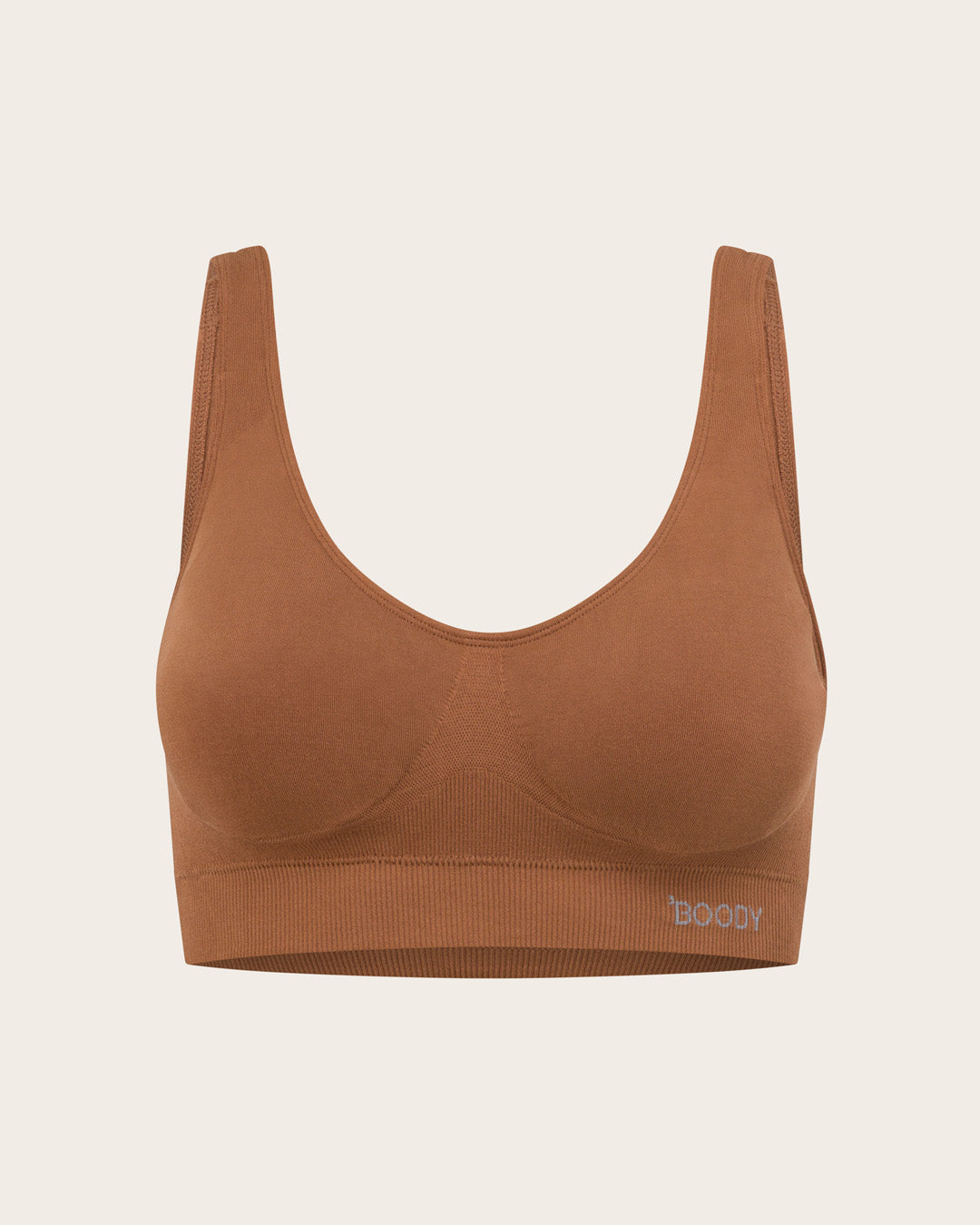 Seamfree Padded Crop Bra - Maple