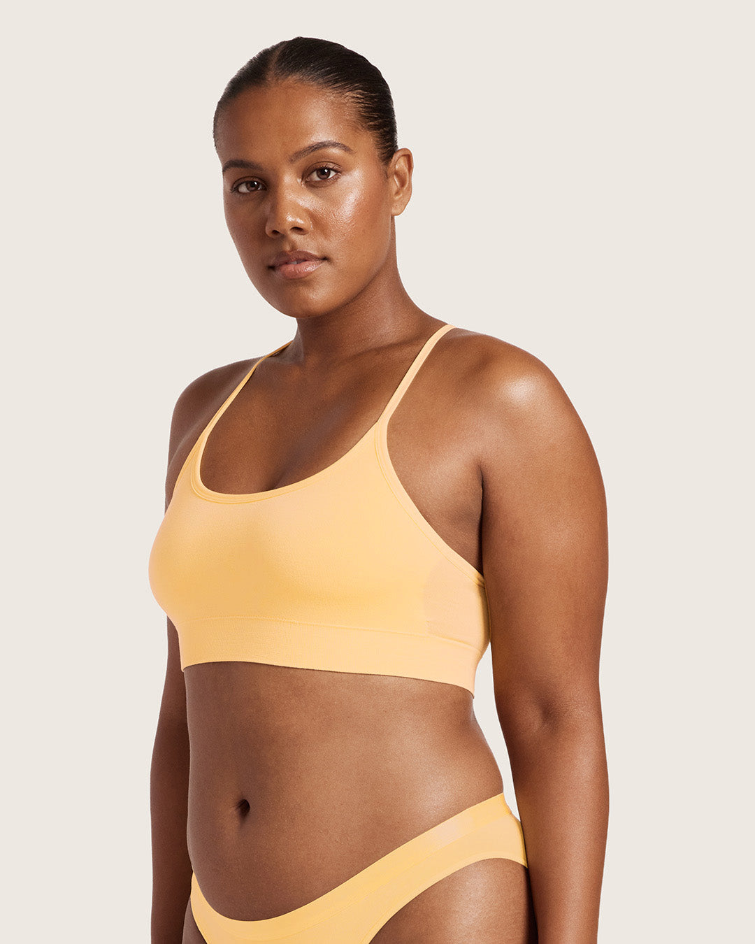 LYOLYTE Racerback Bralette - Mango