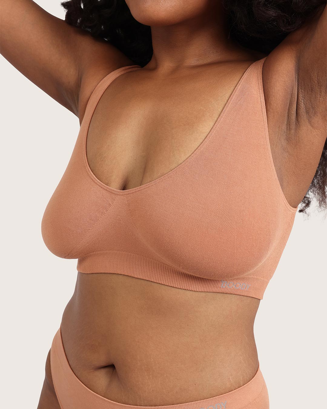 Seamfree Crop Bra - Dune