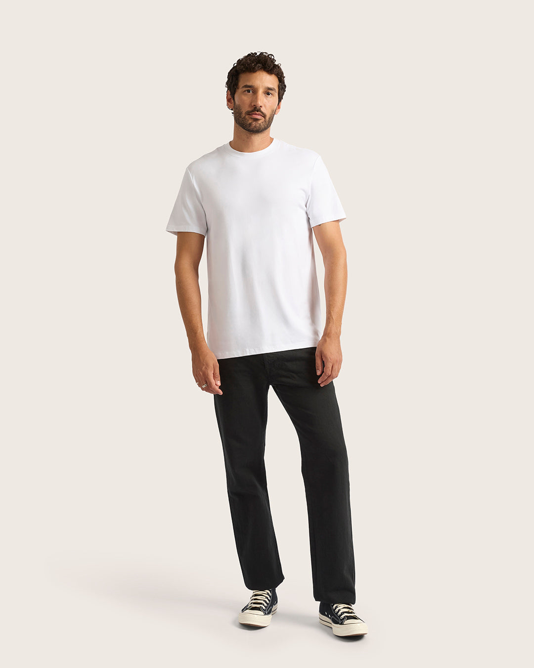 Men's Classic Crew Neck T-Shirt - White