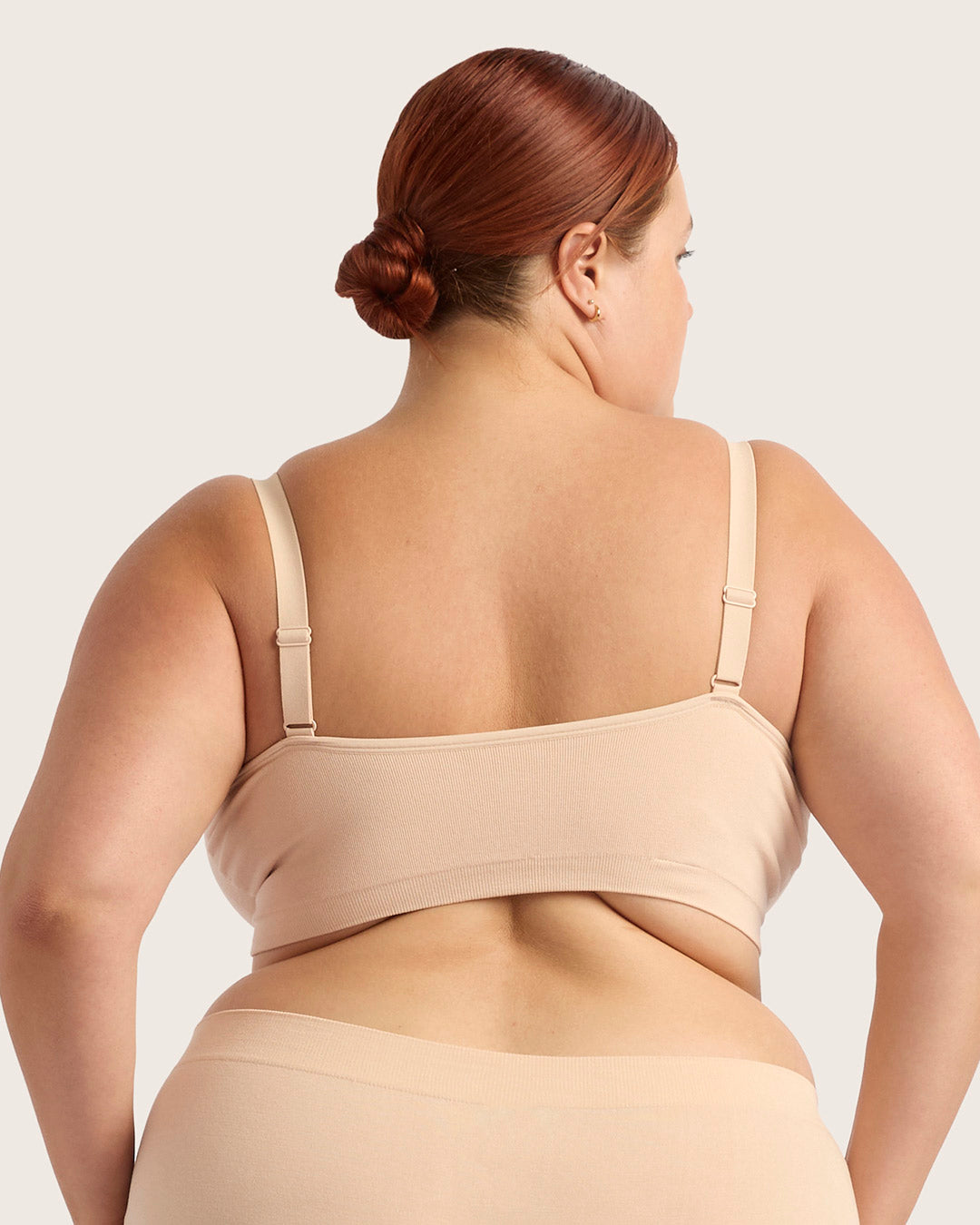 Full Bust Wireless Bra - Shell