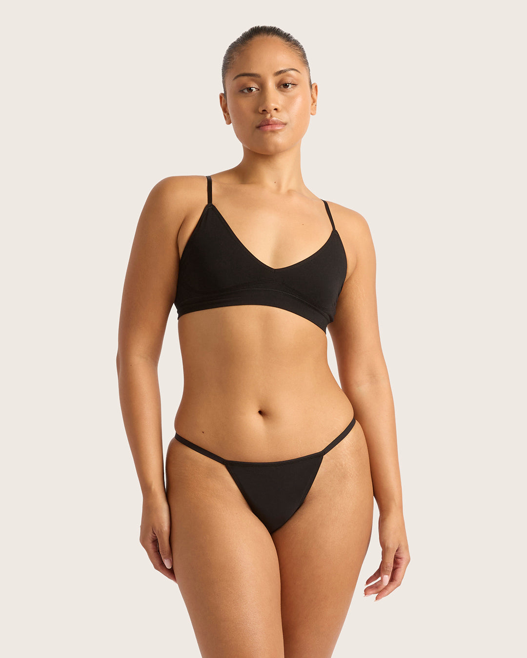 LYOLYTE Thin G-String - Black