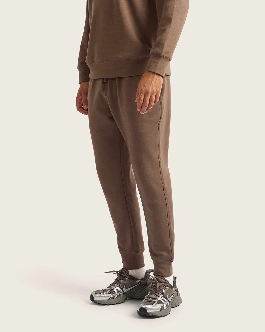Men's Cuffed Sweat Pants - Oyster