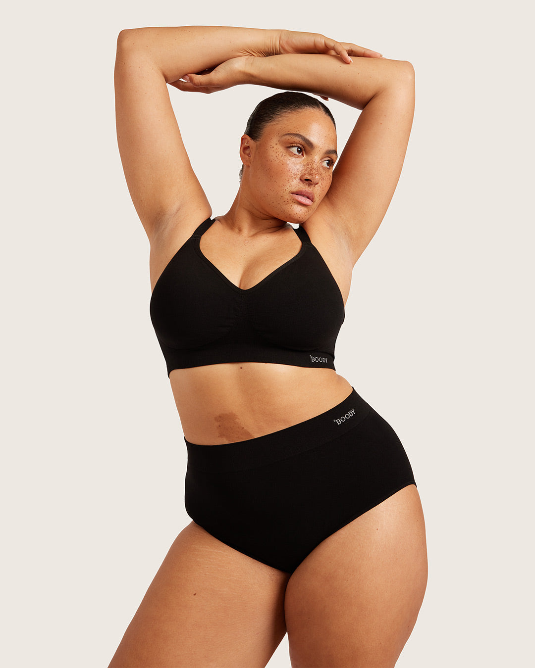 Full Coverage Briefs - Black