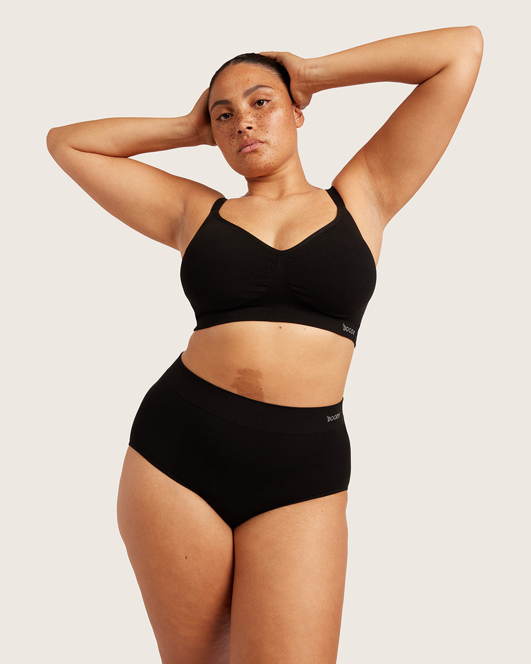 Full Coverage Briefs - Black