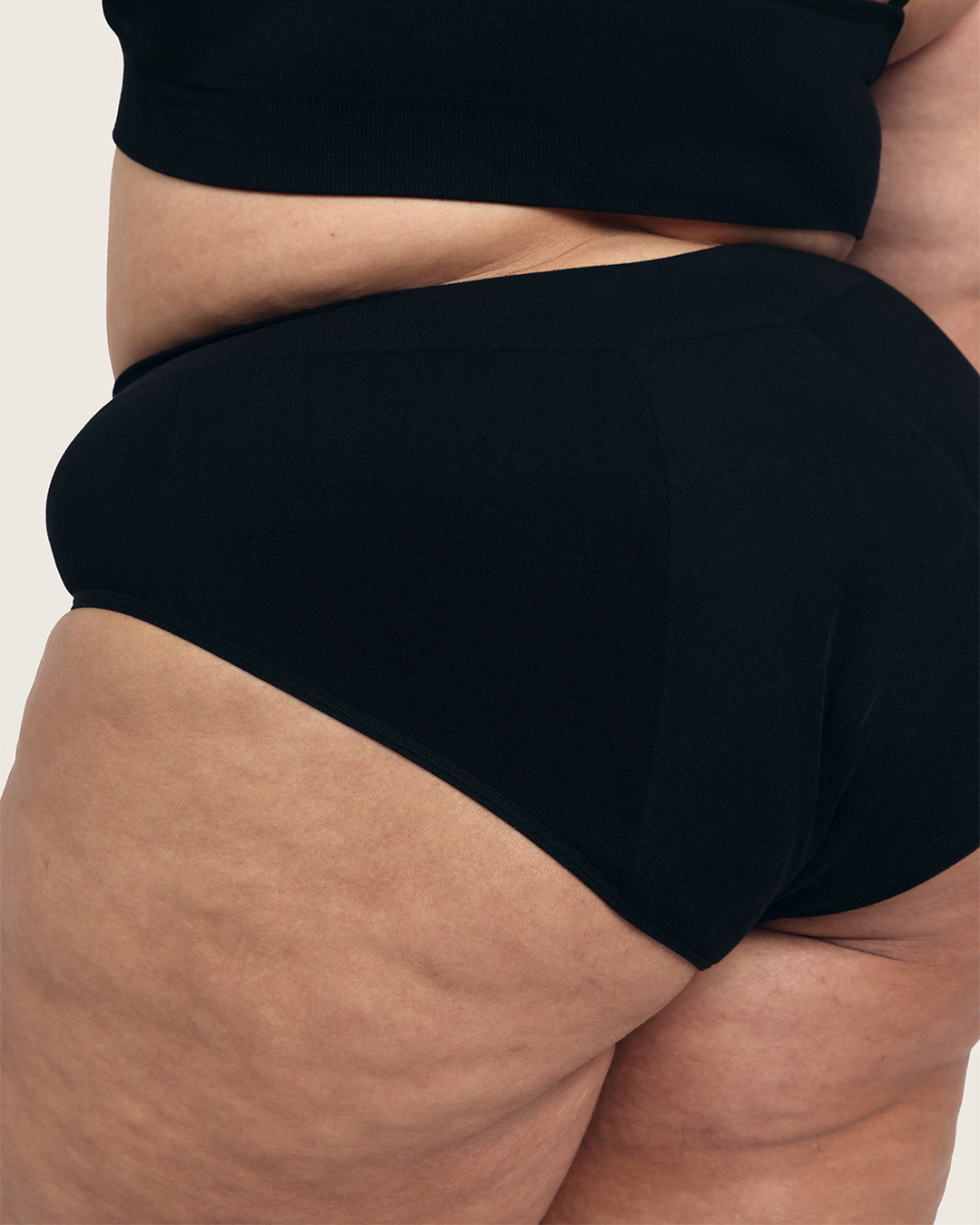 Period & Leak Proof - Full Briefs - Moderate - Heavy - Black