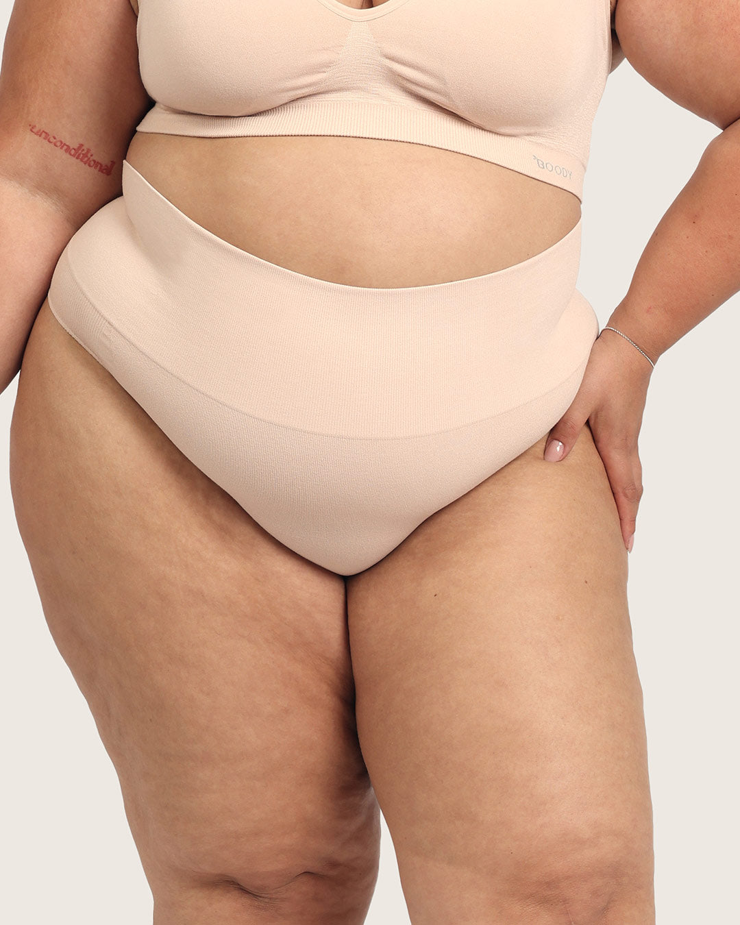 Shaper High Waist G-String - Shell