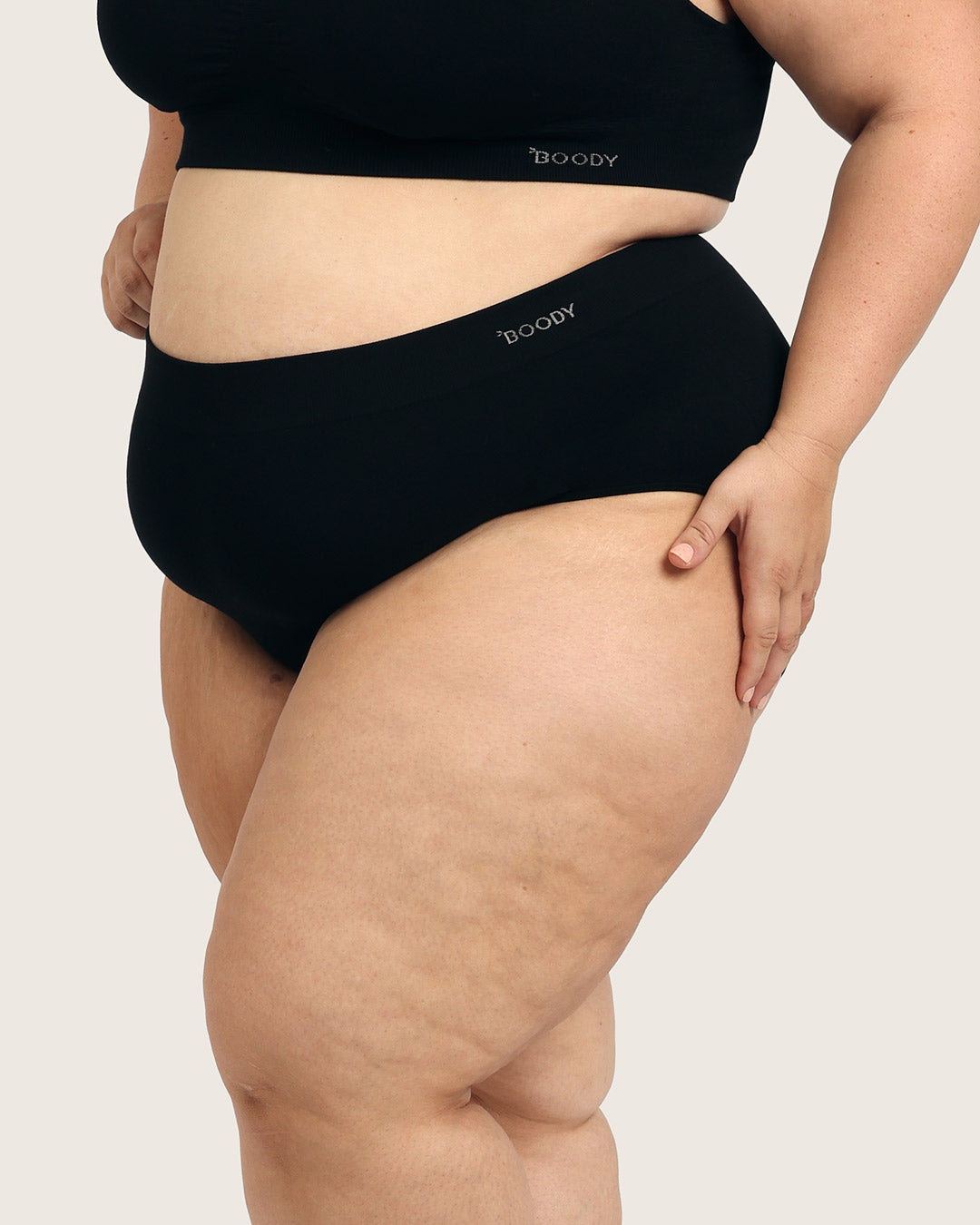 Full Coverage Briefs - Black