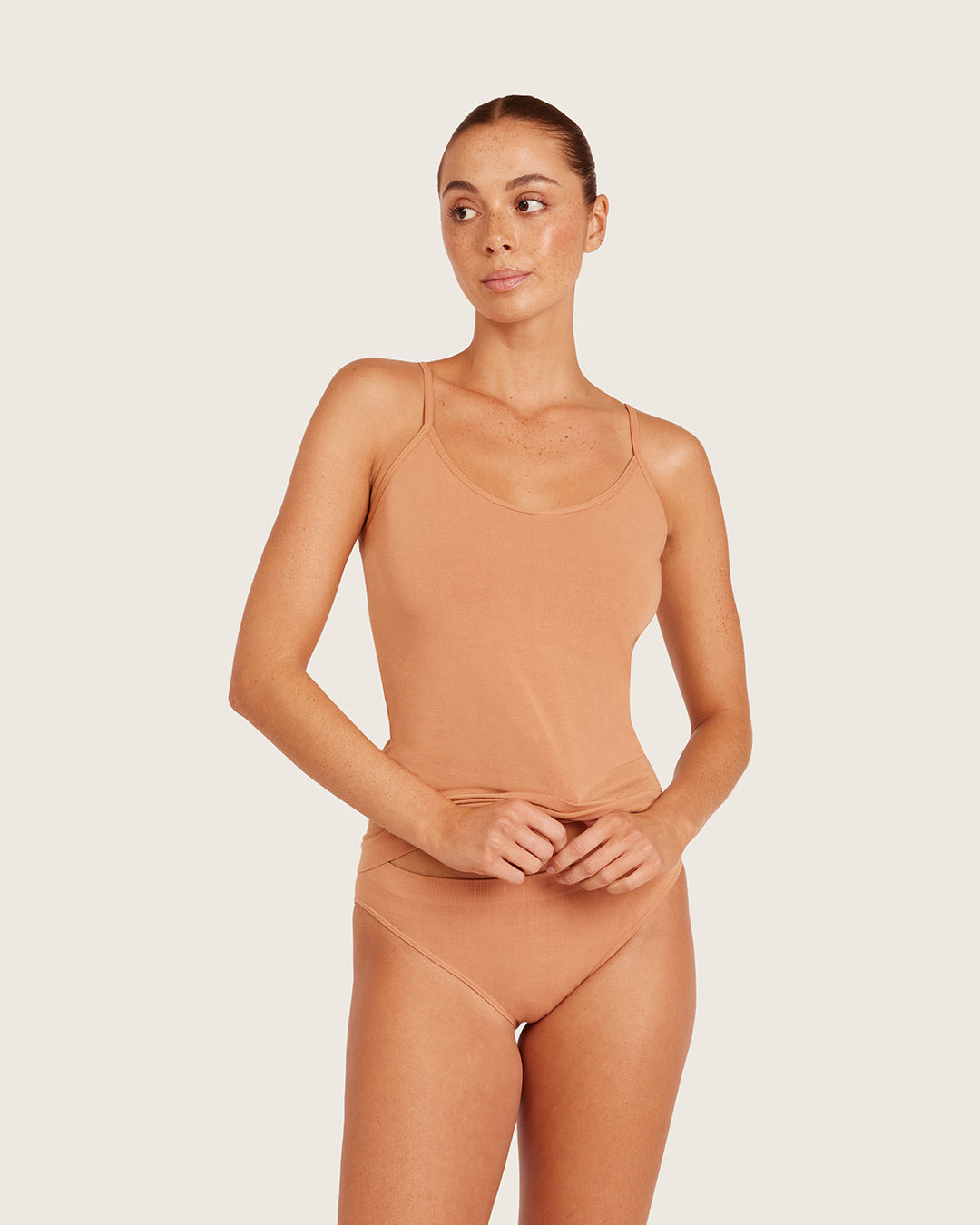 Base Layer Cami Top - Dune