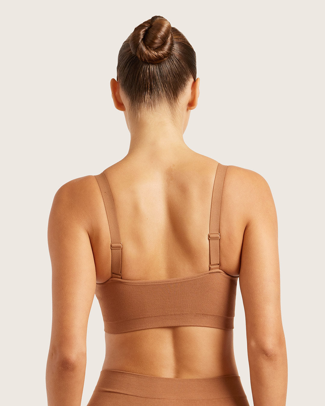 Full Bust Wireless Bra - Maple