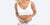 Woman wearing white bamboo underware