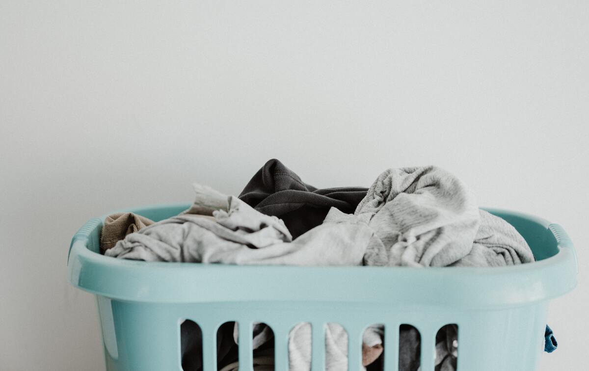 Full laundry basket