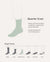 Cushioned Quarter Crew Socks - Black