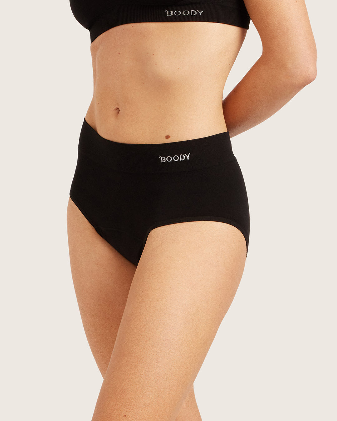 Period & Leak Proof - Full Briefs - Moderate - Heavy - Black