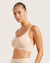 Full Bust Wireless Racerback Bra - Shell