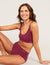 Seamfree Crop Bra - Plum
