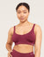 Seamfree Crop Bra - Plum