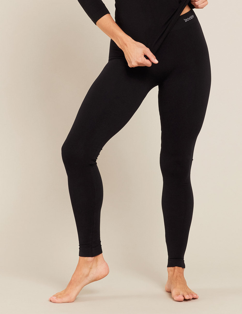 Womens Second Skin Premium Slinky Leggings - Black - 16, Black, £16.00