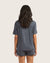 Goodnight Short Sleeve Sleep Shirt - Storm