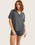 Goodnight Short Sleeve Sleep Shirt - Storm
