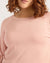 Goodnight Raglan Sleep Top - Dusty Pink