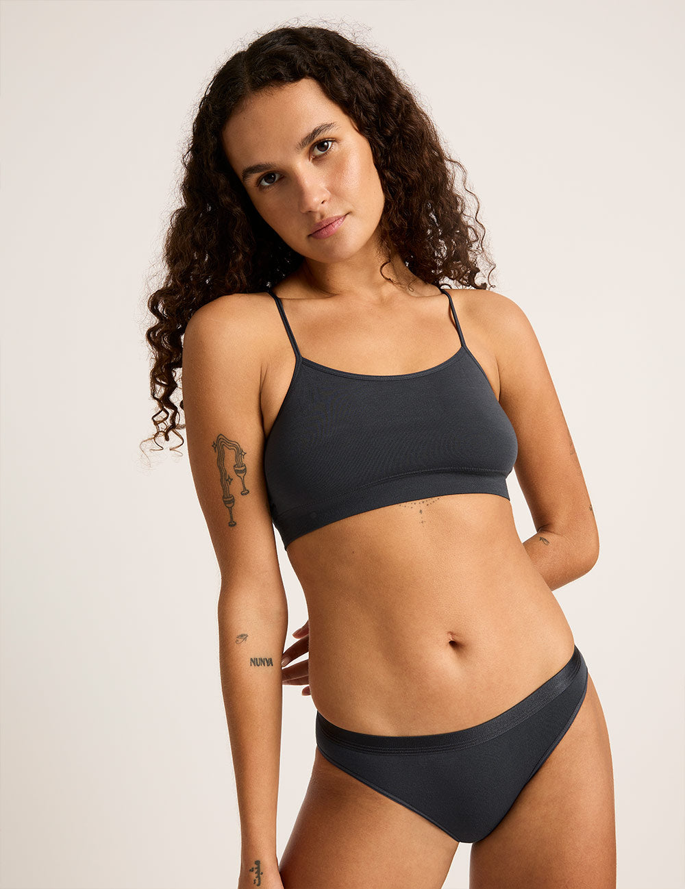 LYOLYTE Racerback Bralette - Storm