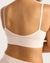 LYOLYTE Ribbed Low Back Bralette - Powder Pink
