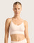 LYOLYTE Ribbed Low Back Bralette - Powder Pink