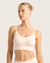 LYOLYTE Ribbed Low Back Bralette - Powder Pink