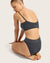 LYOLYTE Ribbed Low Back Bralette - Storm