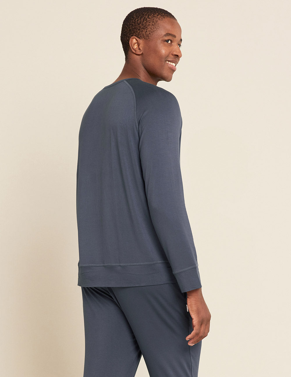 Men's Long Sleeve Sleep Tee - Storm