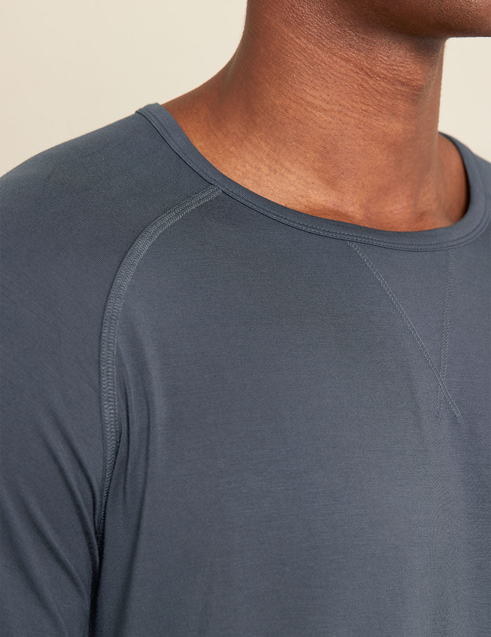 Men's Long Sleeve Sleep Tee - Storm